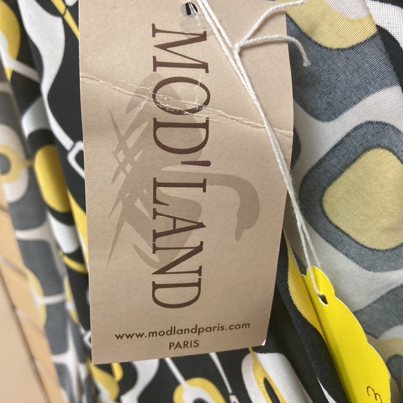 Mod Land fashionable summer woo dress Made in USA. Size Medium - Picture 8 of 8